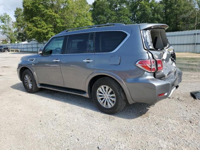 JN8AY2ND2H9006088 - 2017 NISSAN ARMADA SV GRAY photo 2