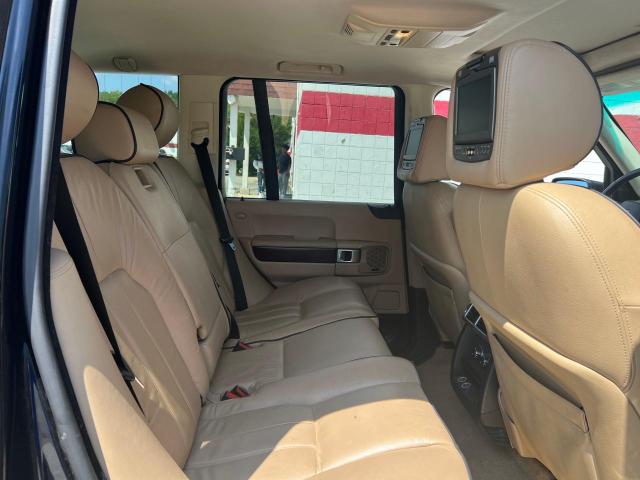 SALME15479A299507 - 2009 LAND ROVER RANGE ROVE HSE BLUE photo 6