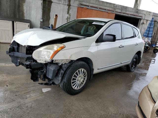 JN8AS5MT5DW531041 - 2013 NISSAN ROGUE S WHITE photo 1