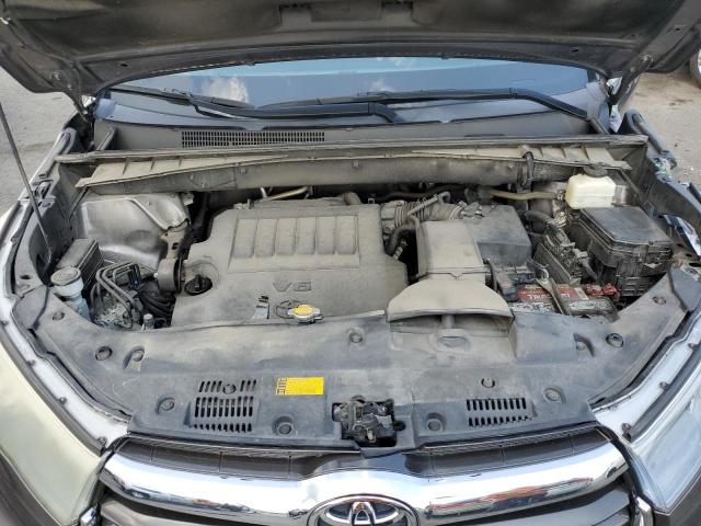 5TDJKRFH2FS149483 - 2015 TOYOTA HIGHLANDER XLE Boz foto 11