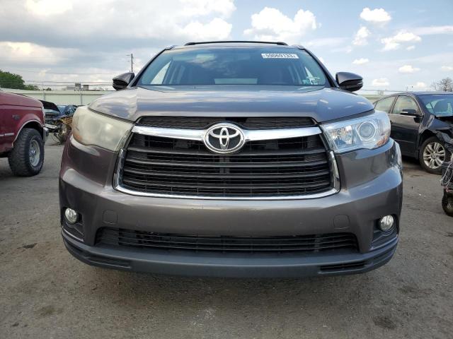5TDJKRFH2FS149483 - 2015 TOYOTA HIGHLANDER XLE Boz foto 5