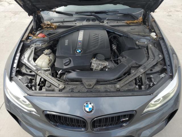 WBS1J5C50JVD37726 - 2018 BMW M2 GRAY photo 11