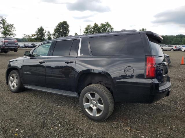 1GNSKHKC9HR384271 - 2017 CHEVROLET SUBURBAN K1500 LT BLACK photo 2