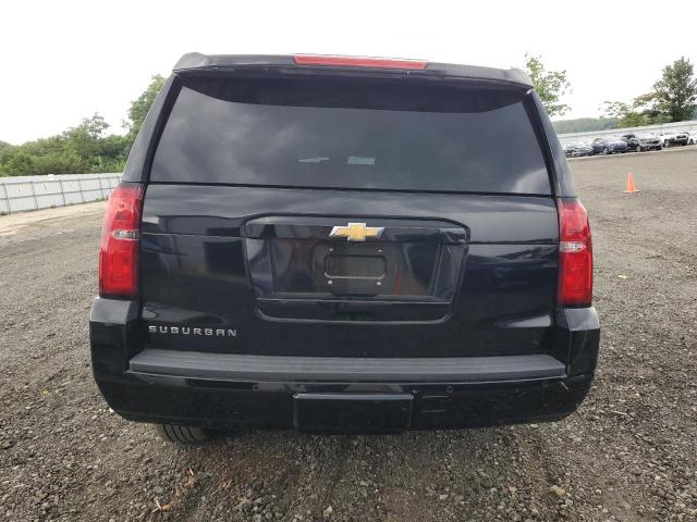 1GNSKHKC9HR384271 - 2017 CHEVROLET SUBURBAN K1500 LT BLACK photo 6