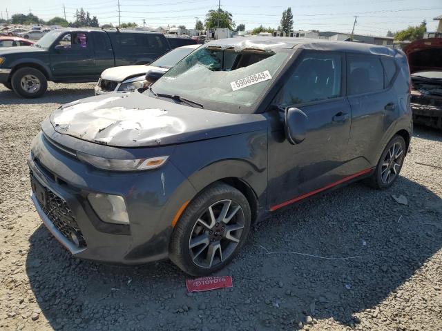 KNDJ63AU1L7095007 - 2020 KIA SOUL GT LINE GRAY photo 1