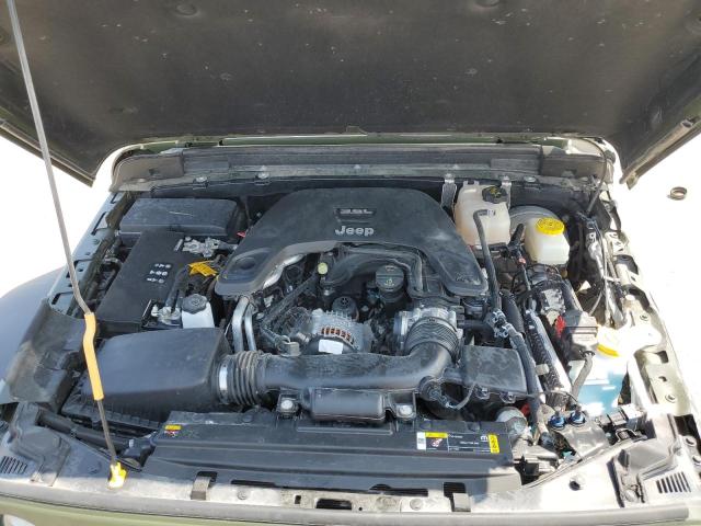 1C4HJXDG7MW708491 - 2021 JEEP WRANGLER U SPORT Grün Foto 11