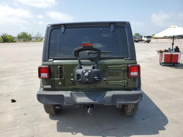 1C4HJXDG7MW708491 - 2021 JEEP WRANGLER U SPORT Grün Foto 6