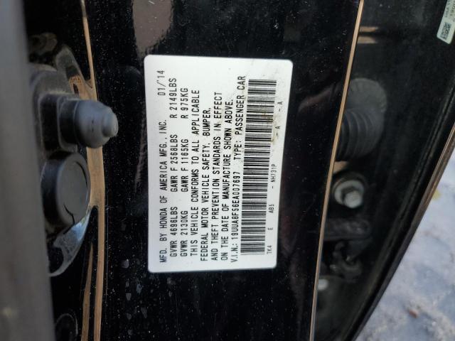 19UUA8F56EA007697 - 2014 ACURA TL TECH BLACK photo 12