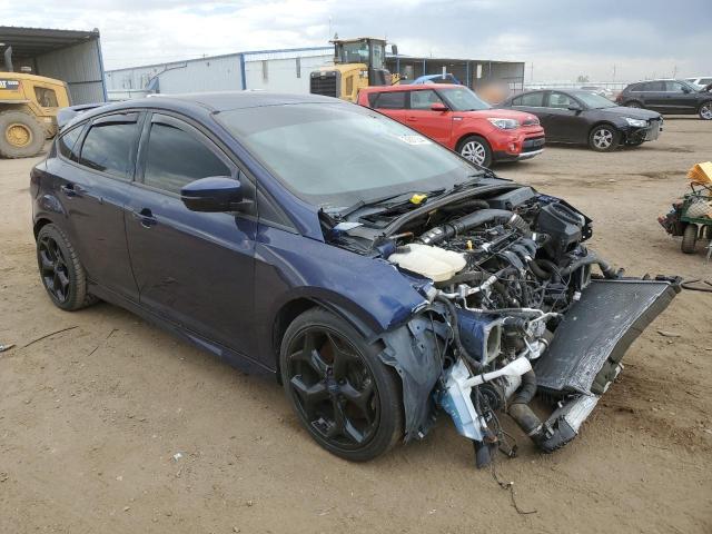 1FADP3L91HL348009 - 2017 FORD FOCUS ST BLUE photo 4