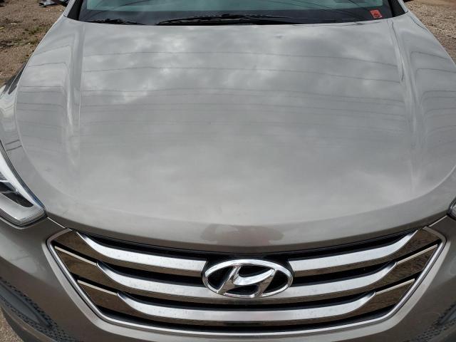 5XYZTDLB8FG300004 - 2015 HYUNDAI SANTA FE S GRAY photo 11