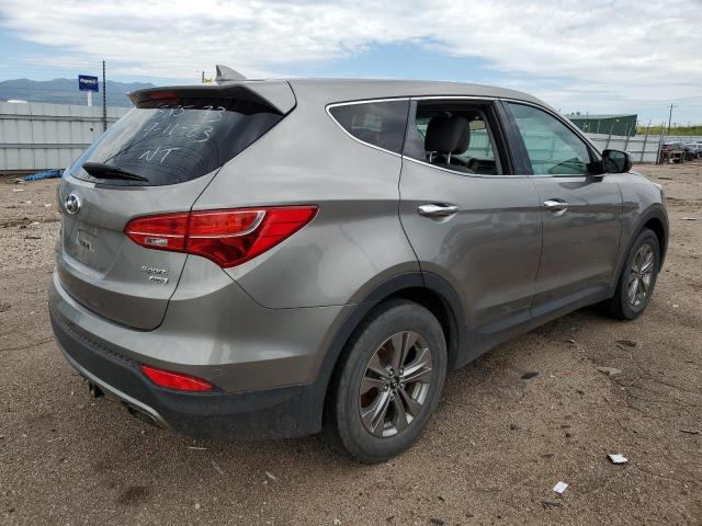 5XYZTDLB8FG300004 - 2015 HYUNDAI SANTA FE S GRAY photo 3