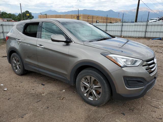 5XYZTDLB8FG300004 - 2015 HYUNDAI SANTA FE S GRAY photo 4