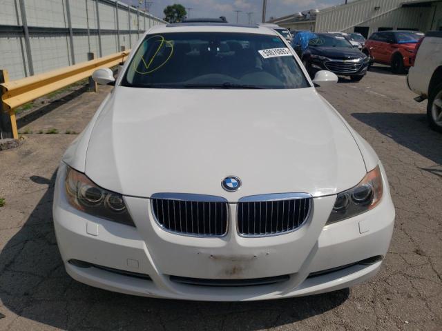 WBAVD33506KV67791 - 2006 BMW 330 XI WHITE photo 5