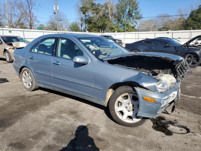 WDBRF54H36F739970 - 2006 MERCEDES-BENZ C 280 GRAY photo 4