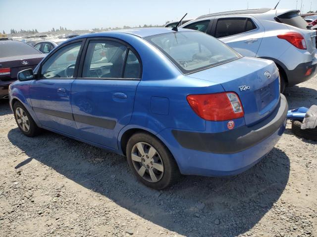 KNADE123066080550 - 2006 KIA RIO BLUE photo 2