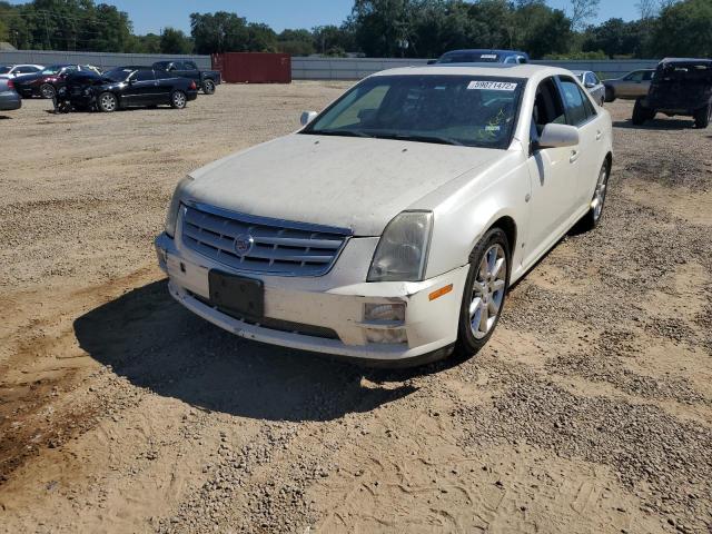1G6DW677160201679 - 2006 CADILLAC STS WHITE photo 2