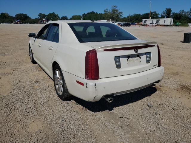 1G6DW677160201679 - 2006 CADILLAC STS WHITE photo 3