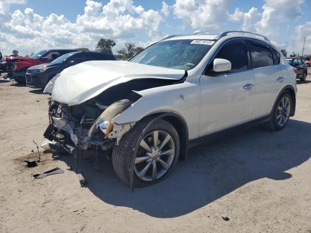 JNKAJ09F08M354838 - 2008 INFINITI EX35 BASE თეთრი ფოტო 1