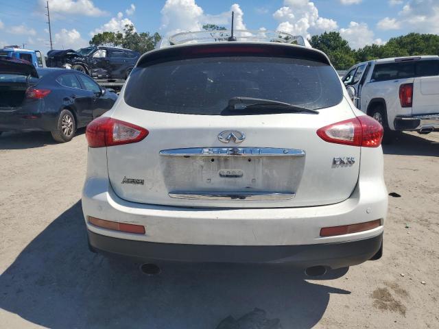 JNKAJ09F08M354838 - 2008 INFINITI EX35 BASE თეთრი ფოტო 6