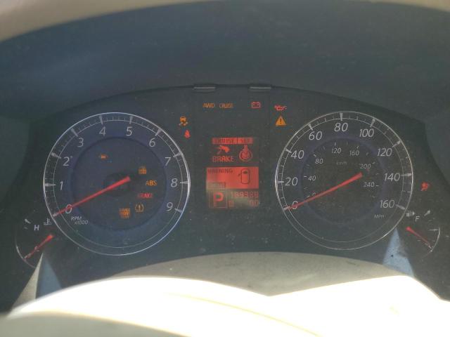 JNKAJ09F08M354838 - 2008 INFINITI EX35 BASE თეთრი ფოტო 9