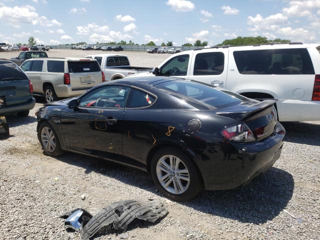 KMHHM66D78U294758 - 2008 HYUNDAI TIBURON GS BLACK photo 2