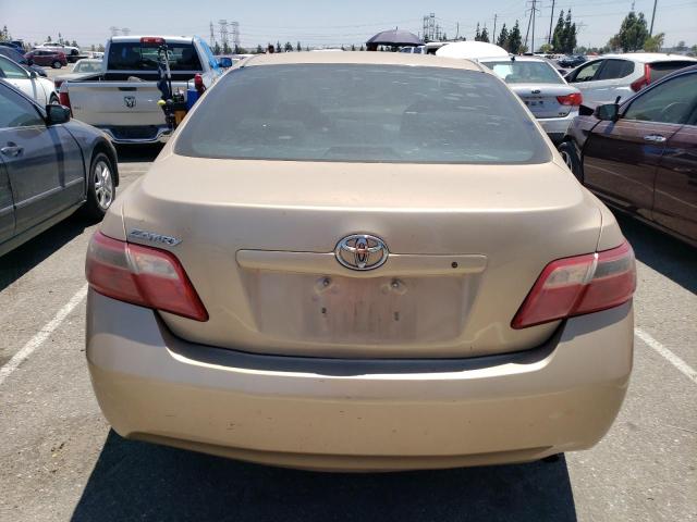 4T1BE46K07U544720 - 2007 TOYOTA CAMRY CE GOLD photo 6