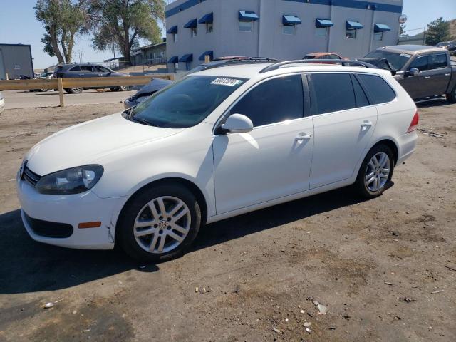 3VWPL7AJ6BM700950 - 2011 VOLKSWAGEN JETTA TDI WHITE photo 1