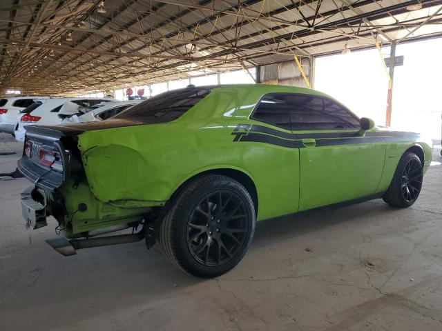 2C3CDZAT4FH711000 - 2015 DODGE CHALLENGER SXT GREEN photo 3