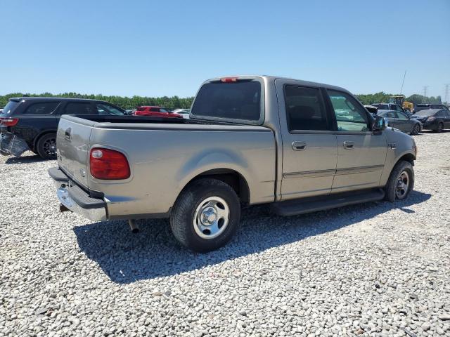 1FTRW07602KC87072 - 2002 FORD F150 SUPERCREW TAN photo 3