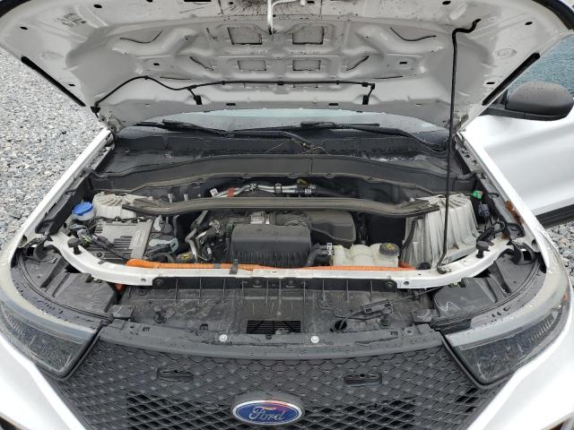 1FM5K8AW2MNA12558 - 2021 FORD EXPLORER POLICE INTERCEPTOR 白色 照片 12