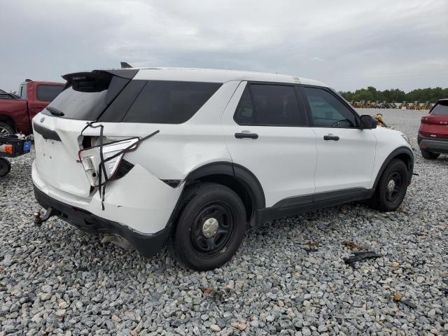 1FM5K8AW2MNA12558 - 2021 FORD EXPLORER POLICE INTERCEPTOR 白色 照片 3