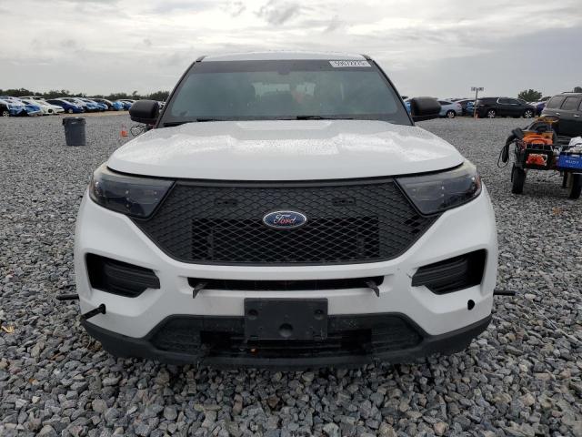 1FM5K8AW2MNA12558 - 2021 FORD EXPLORER POLICE INTERCEPTOR 白色 照片 5