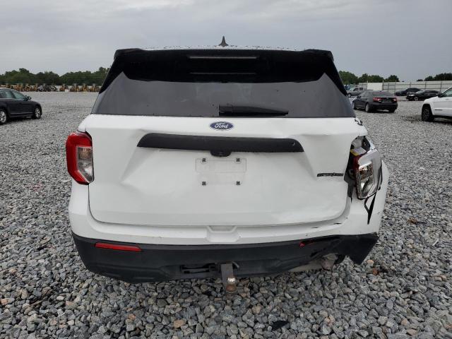 1FM5K8AW2MNA12558 - 2021 FORD EXPLORER POLICE INTERCEPTOR 白色 照片 6