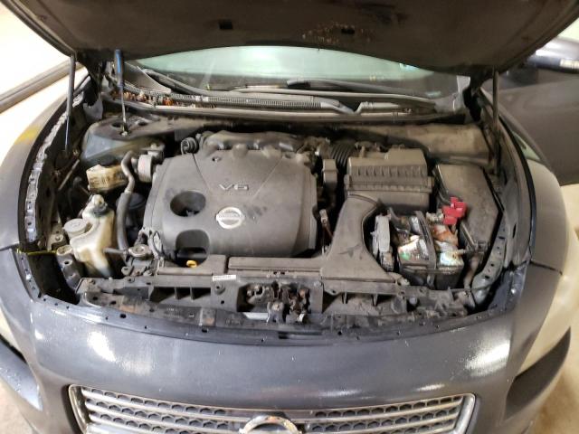 1N4AA5AP7AC809205 - 2010 NISSAN MAXIMA S GRAY photo 11