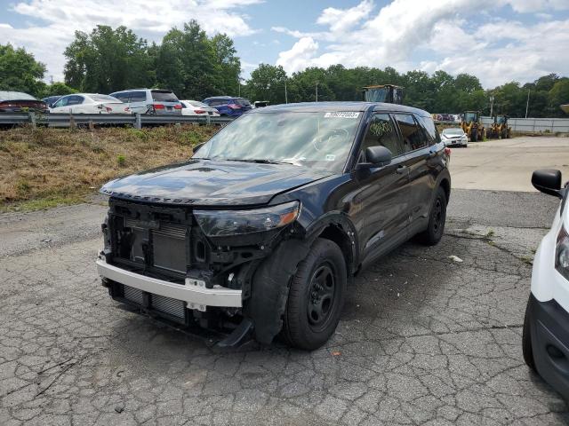 1FM5K8AC7LGC64623 - 2020 FORD EXPLORER POLICE INTERCEPTOR BLACK photo 1