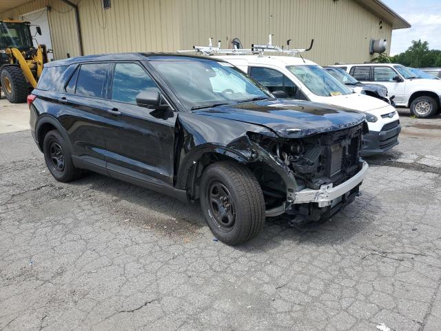 1FM5K8AC7LGC64623 - 2020 FORD EXPLORER POLICE INTERCEPTOR BLACK photo 4