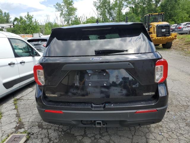 1FM5K8AC7LGC64623 - 2020 FORD EXPLORER POLICE INTERCEPTOR BLACK photo 6