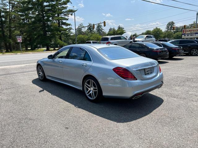 WDDUG8CB7FA096081 - 2015 MERCEDES-BENZ S 550 BLUE photo 4