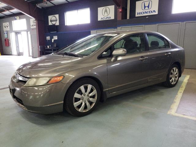 1HGFA16597L023027 - 2007 HONDA CIVIC LX SILVER photo 1