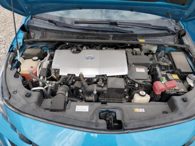JTDKARFP9H3032521 - 2017 TOYOTA PRIUS PRIM ლურჯი ფოტო 11