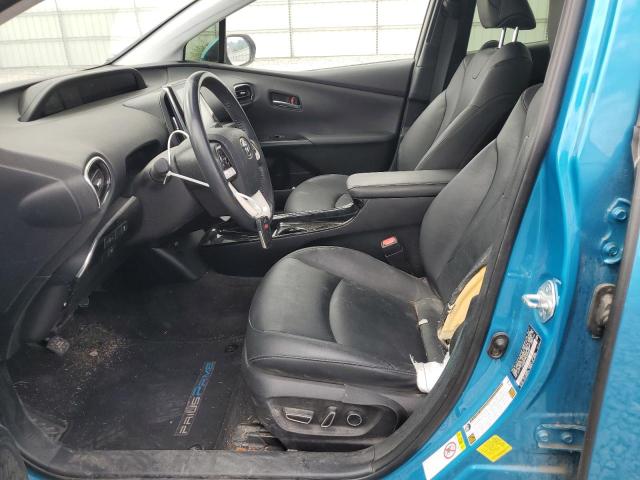 JTDKARFP9H3032521 - 2017 TOYOTA PRIUS PRIM ლურჯი ფოტო 7