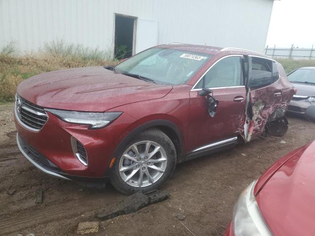 LRBAZLR49MD112407 - 2021 BUICK ENVISION PREFERRED BURGUNDY photo 1