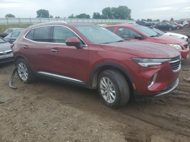 LRBAZLR49MD112407 - 2021 BUICK ENVISION PREFERRED BURGUNDY photo 4