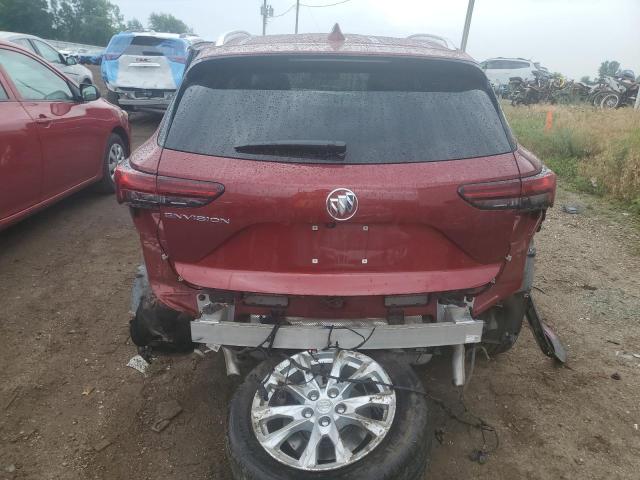 LRBAZLR49MD112407 - 2021 BUICK ENVISION PREFERRED BURGUNDY photo 6