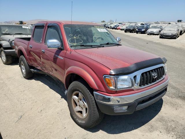 5TEGN92NX4Z396327 - 2004 TOYOTA TACOMA DOUBLE CAB PRERUNNER RED photo 4