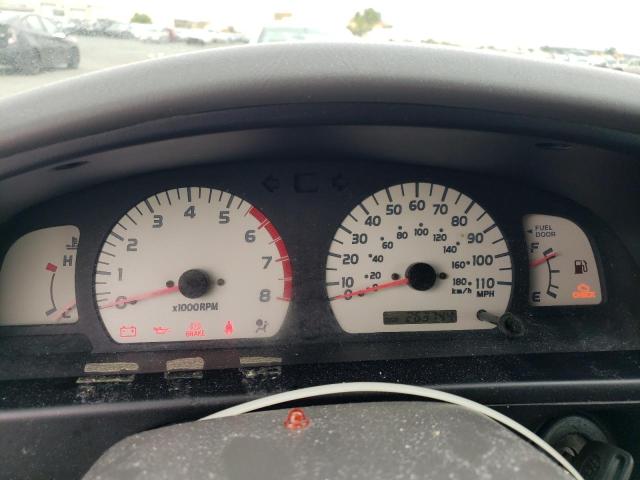 5TEGN92NX4Z396327 - 2004 TOYOTA TACOMA DOUBLE CAB PRERUNNER RED photo 9