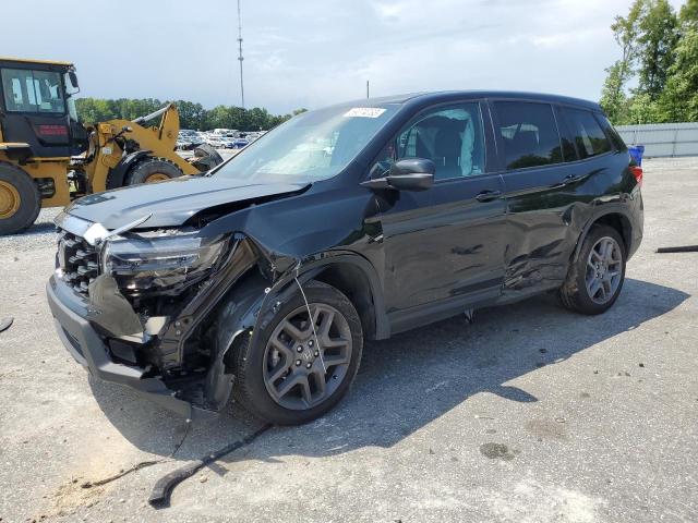 5FNYF8H58NB018111 - 2022 HONDA PASSPORT EXL შავი ფოტო 1