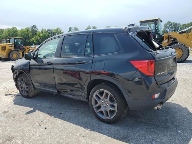5FNYF8H58NB018111 - 2022 HONDA PASSPORT EXL შავი ფოტო 2