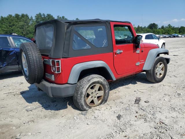 1J4AA2D1XAL229828 - 2010 JEEP WRANGLER SPORT RED photo 3