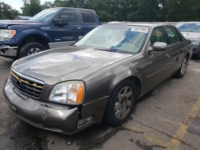 1G6KF57992U288205 - 2002 CADILLAC DEVILLE DTS BROWN photo 1